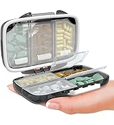 Amazon.com: Travel Pill Organizer - Airtight Medicine Case